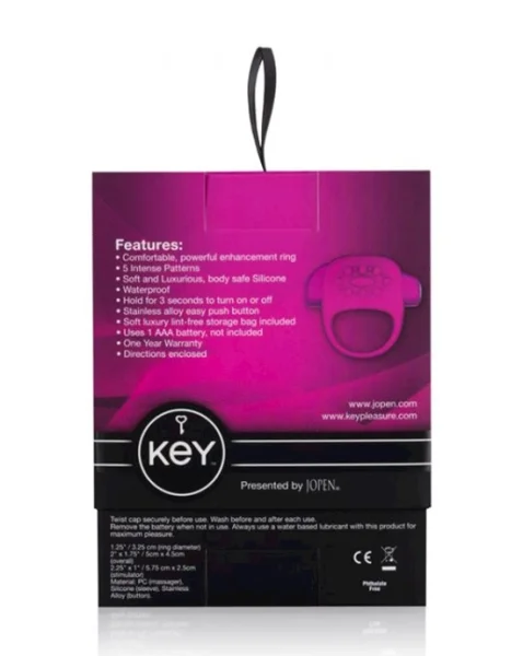 Halo Vibrating Cock Ring - Pink