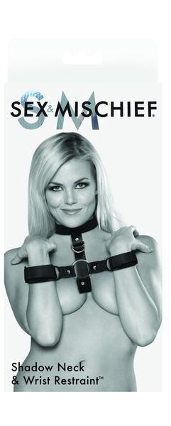 Sex and Mischief Shadow Neck and Wrist Restraint