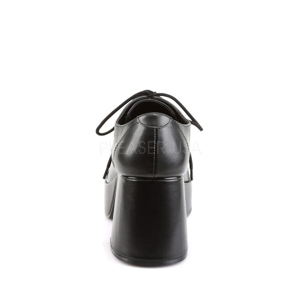 JAZZ-02 - 3 1/2" Heel MEN BLACK PU DISCO Platform SHOES — image 4 of 4