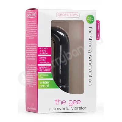 Shots Toys The Gee Black Vibrator