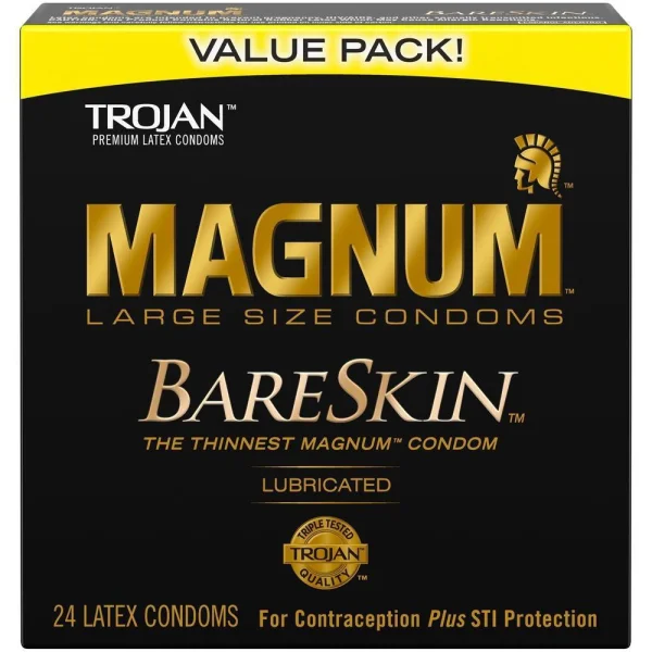 Trojan Magnum Bareskin Condoms | LARGE Ultra-Thin — image 5 of 6