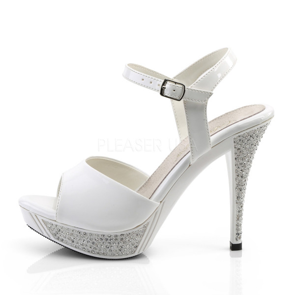 4 1/2 inches Heel, 1 inches PF Ankle Strap Sandal W/ RS — image 7 of 12