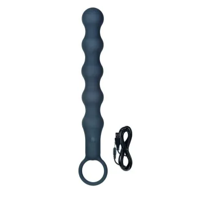 Lust L4 5 Silicone Anal Probe Waterproof Grey 8 5 Inch