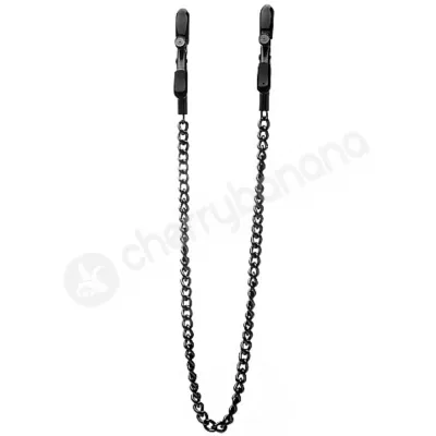 Ouch Black Adjustable Nipple Clamps