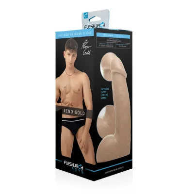 Fleshjack Boys Reno Gold Dildo
