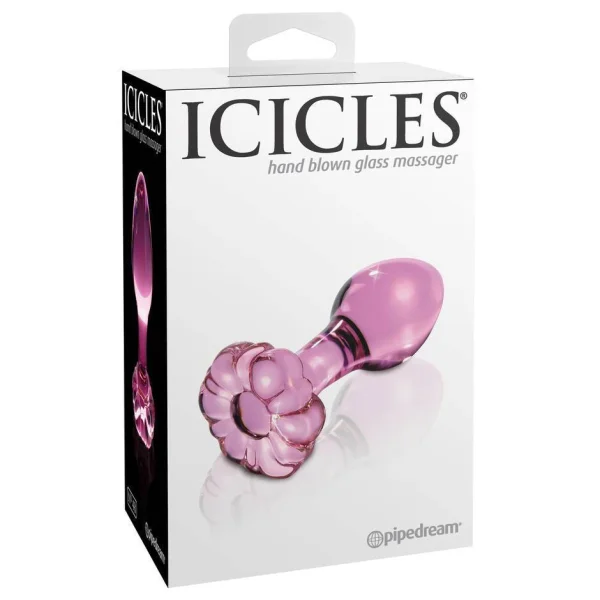 Graduated Glass Anal Plug - Great For Temperature Play!