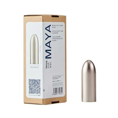 Bullets Discreet Love Not War Maya Head Grey