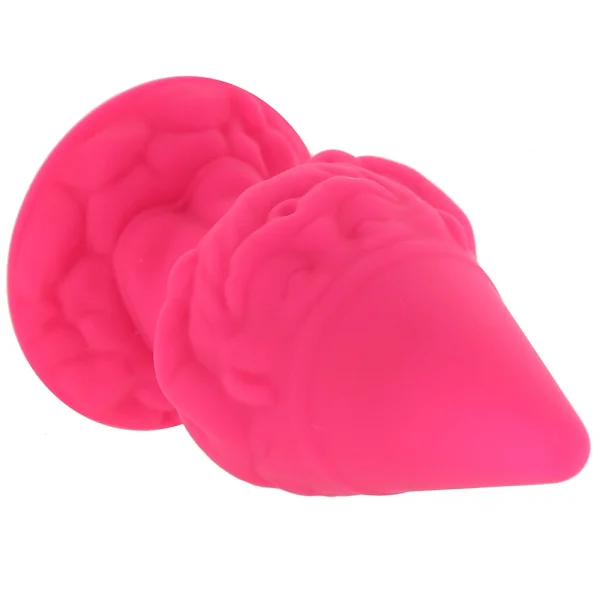 Naughty Bits Anal Gnome Silicone Butt Plug By CalExotics - Pink