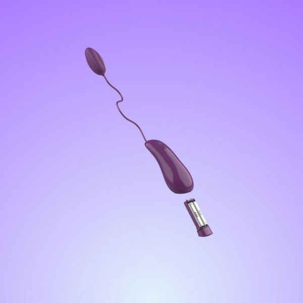 B Swish Bnaughty Deluxe Bullet Vibrator - Purple