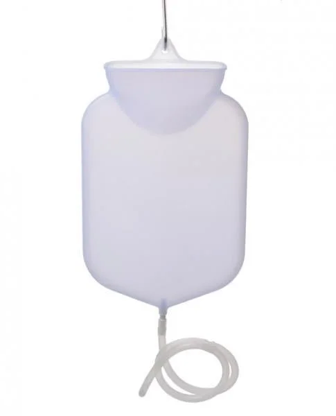 Silicone Open Flow Top Douche And Enema Bag