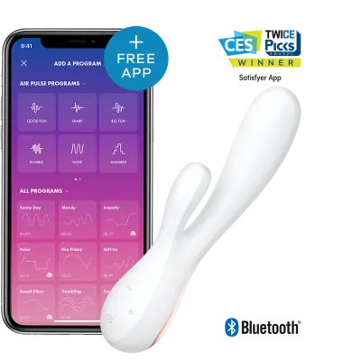 Satisfyer Vibrators Mono Flex White
