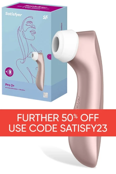 Satisfyer Pro 2 with Vibration 6.5" Rechargeable Silicone Clitoral Stimulator