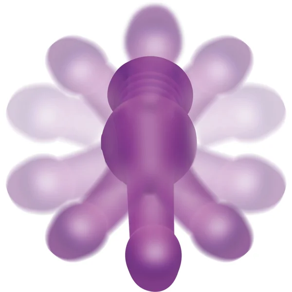 INMI Sex Shaker Shaking Silicone Rechargeable Stimulator - Purple