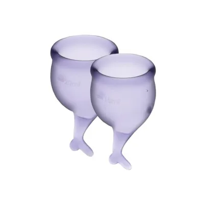 Satisfyer Feel Secure Menstrual Cup Purple