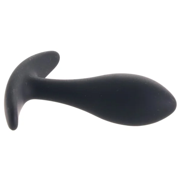 Boundless Teardrop Plug Silicone Butt Plug By CalExotics - Black