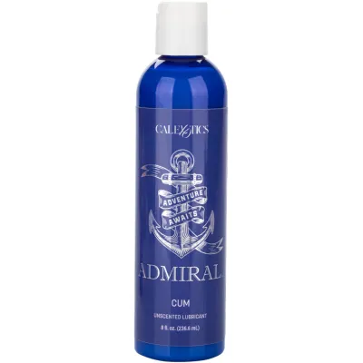 Admiral Cum Unscented Water Based Personal Lubricant By CalExotics 8 fl oz