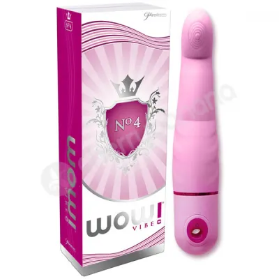 Wow Vibe No 4 Pink Vibrator