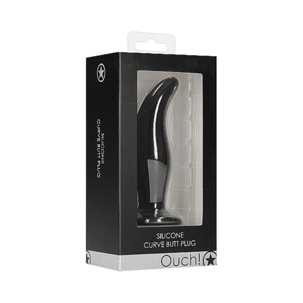 Ouch Curve Butt Plug Black — image 5 of 11