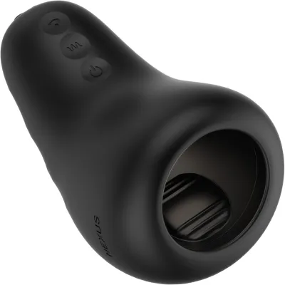 Nexus Eclipse Vibrating Stroking Penis Masturbator Black