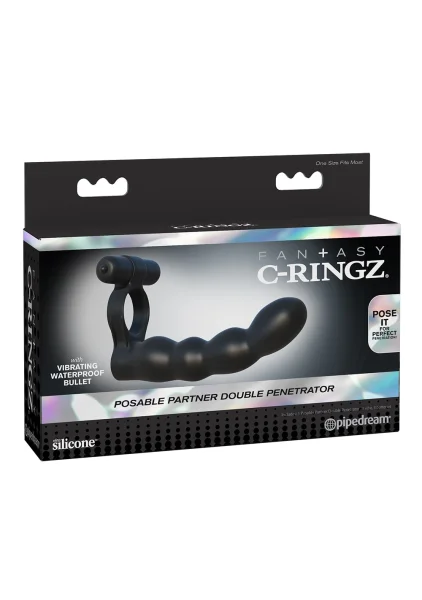Fantasy C-Ringz Posable Partner Double Penetrator