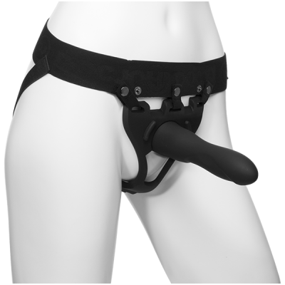 Doc Johnson Body Extensions Be Strong Hollow Strap On System