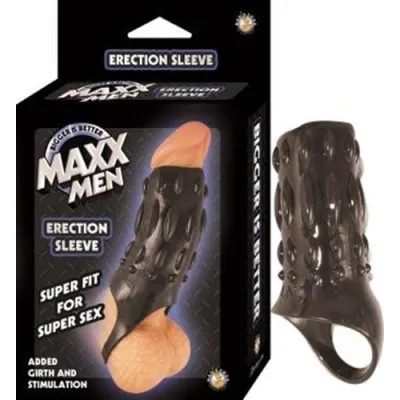 Maxx Men Erection Sleeve Black
