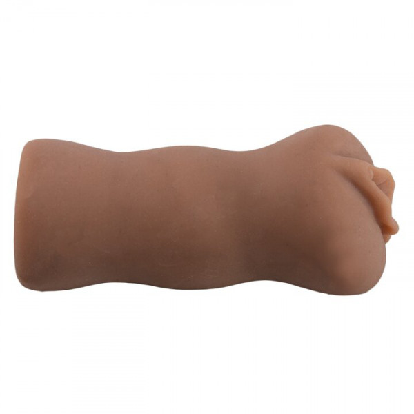 Boss Love Box Dark Tone Realistic Pussy Masturbator – 5 Inch — image 4 of 5