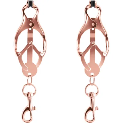 Bound C3 Butterfly Nipple Clamps By NS Novelties Rose Gold