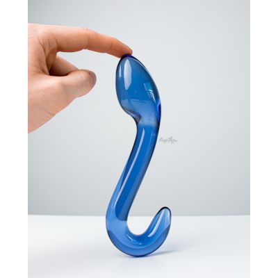 Champ G Spot Glass Dildo by Chrystalino