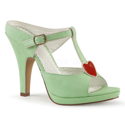4 inches Heel 1 2 inches PF Slide W Heart Accent