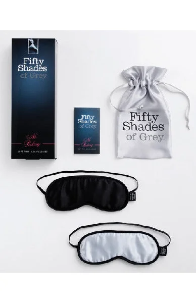 Fifty Shades of Grey No Peeking Soft Twin Blindfold Set