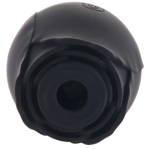 Inya The Rose Silicone Rechargeable Clitoral Pressure Wave Stimulator - Black