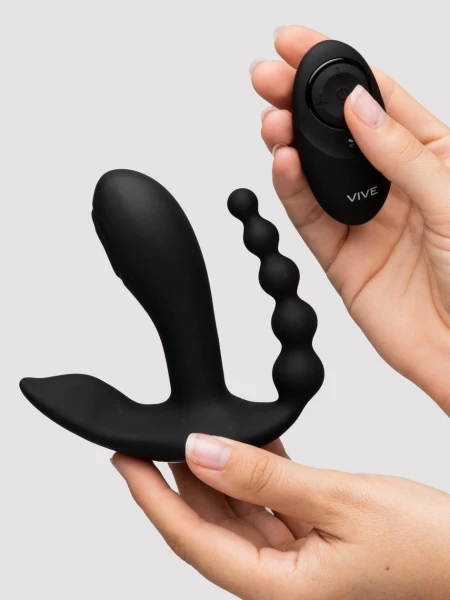 Vive KATA Rechargeable Pulsing Remote Control Triple Stimulation Vibrator
