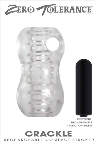 Zero Tolerance Crackle Rechargeable Masturbation Sleeve
