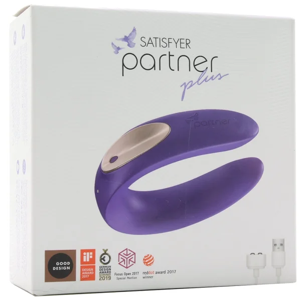 Satisfyer Double Plus Wearable Silicone Couples Vibrator