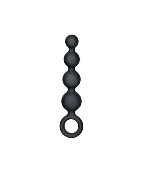 Silicone Booty Beads - Black