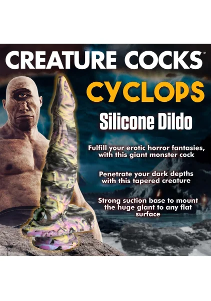 Creature Cocks - Cyclops Monster Silicone Dildo