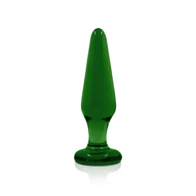 Crystal Glass Tapered Plug Medium