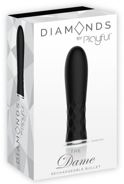 Playful Diamonds The Dame - Rechargeable Bullet