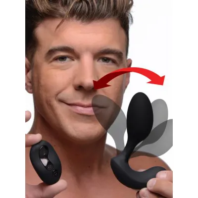 10X P Flexer Prostate Stimulating Plug Black