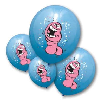 Pecker Balloons 6 Pack