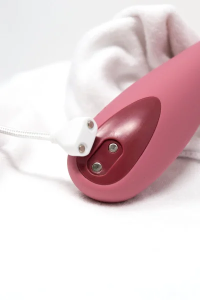 Arc Silicone Waterproof Rechargeable G-Spot Vibrator By Dame - Berry — image 25 of 25