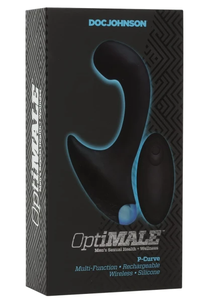 OptiMALE™ - Vibrating P-Curve with Wireless Remote