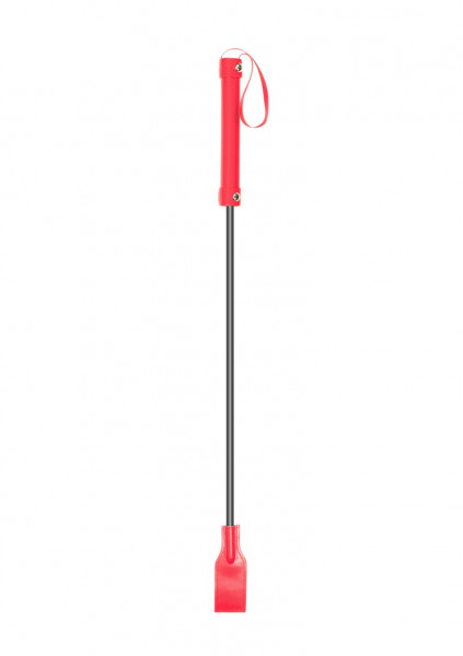 Square Crop - Red Fetish Whip