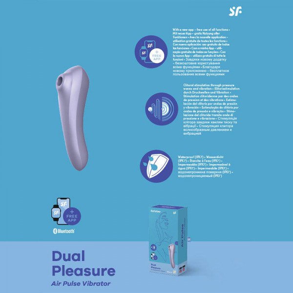 Satisfyer Dual Pleasure - Purple