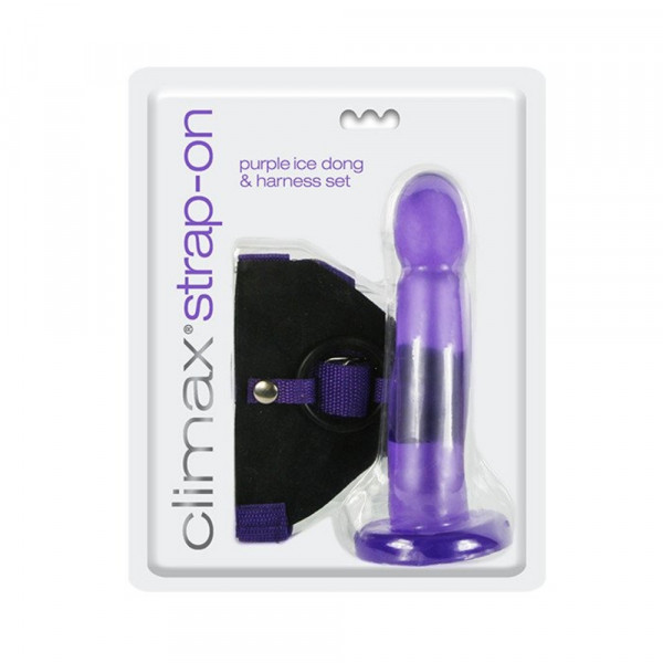 Climax Strap-on Dong & Harness Set