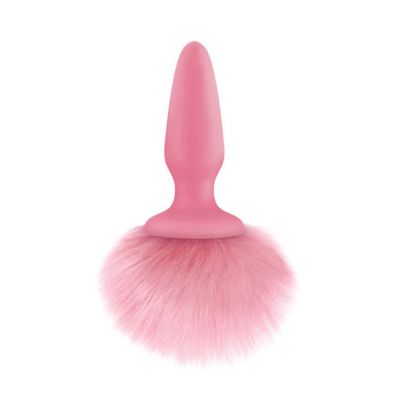 Bunny Tail Pink 6 7 Inch