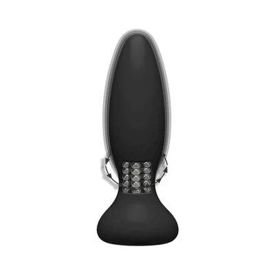 A play Rimmer Anal Vibe Remote Controlled Experienced Plug Black 5 7 Inch