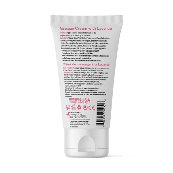 Desire - Massage Cream With Lavender - 5 Fl. Oz.
