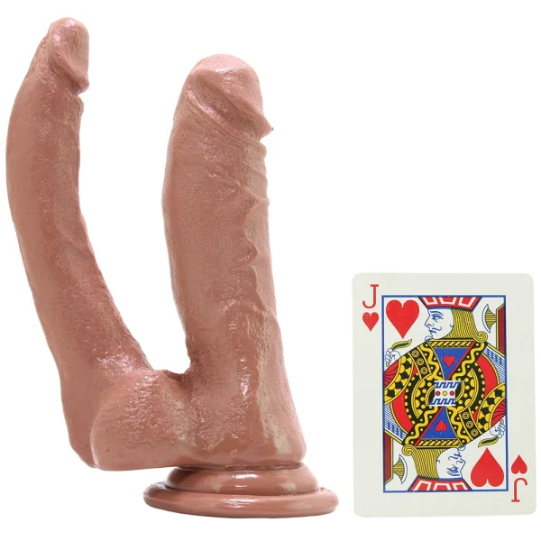 The Double Dippin D Firmskyn Dildo — image 4 of 8